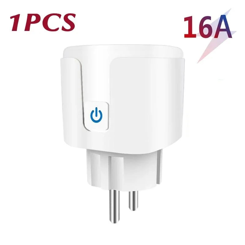 Enchufe Inteligente WiFi 16A/20A EU Smart Socket con Tuya