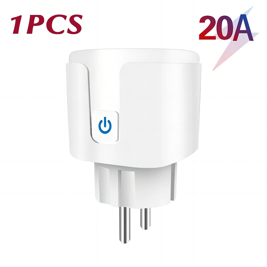 Enchufe Inteligente WiFi 16A/20A EU Smart Socket con Tuya