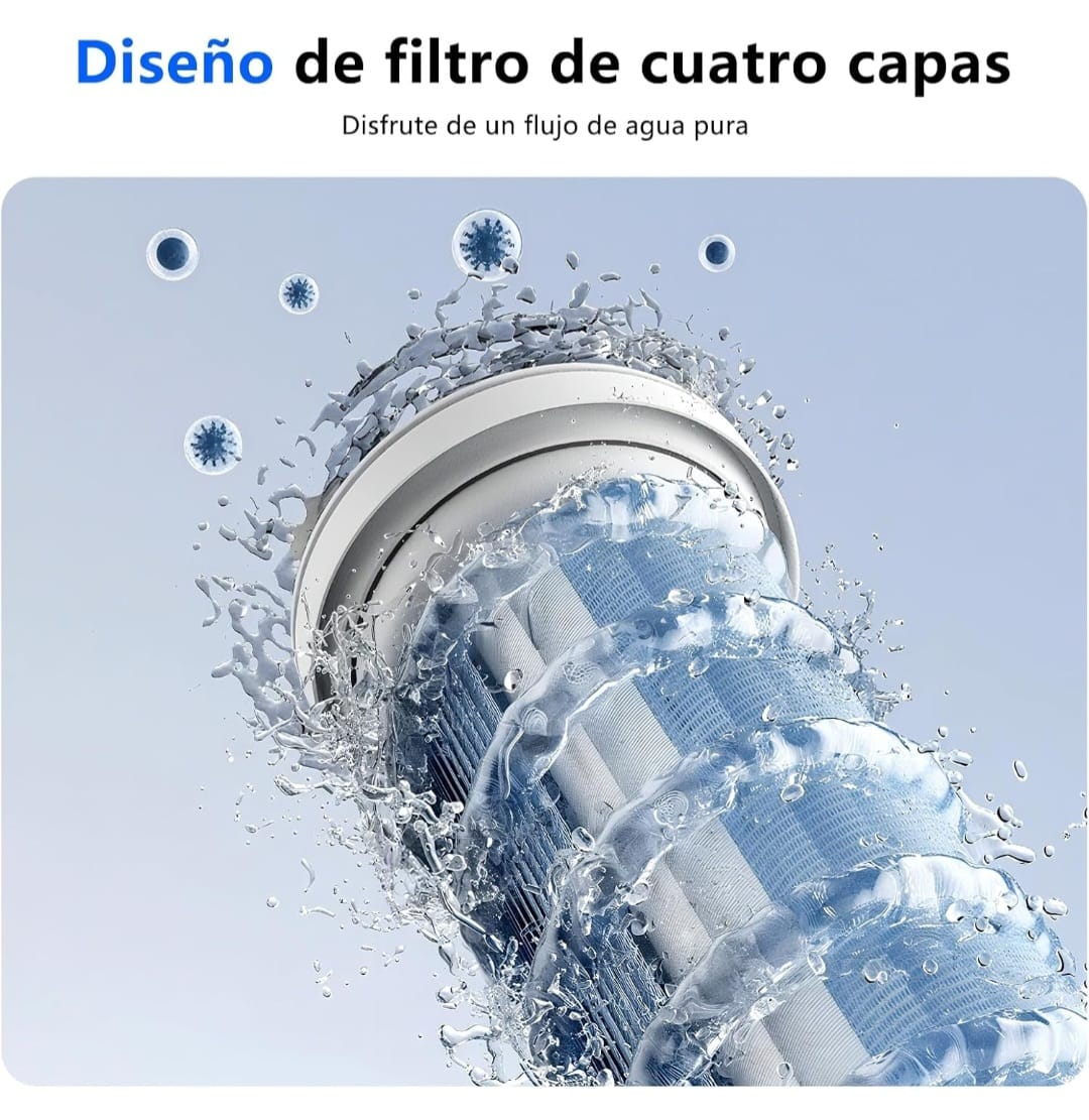 Aireador con filtro de cuatro capas